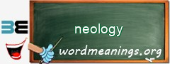 WordMeaning blackboard for neology